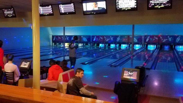 Cosmic Bowling every Friday and Saturday nights at the lanes!