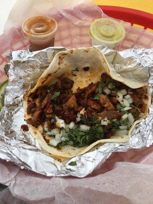 Al Pastor on flour