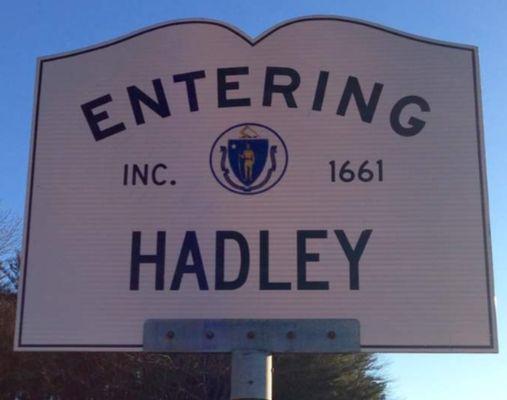 Entering Hadley.