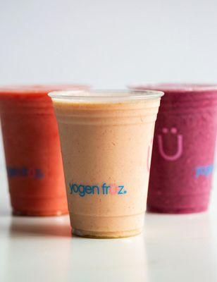 All natural smoothies made with whole fruits!