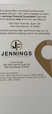 Jennings Financial Consulting