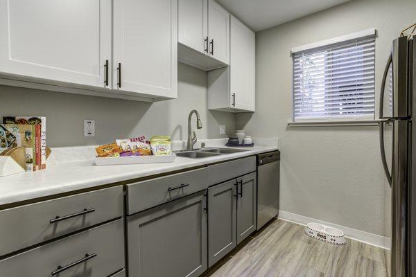 Renovated kitchen