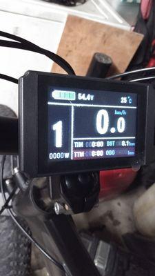 Upgrade LCD for our Ebike.