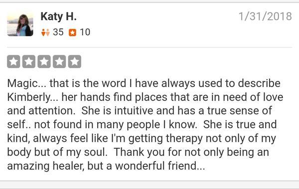 Katy has been with me for 8 years. Not sure why her recommendation is invalid.