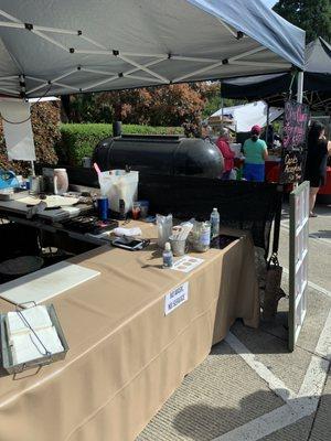 Smoker and food stand