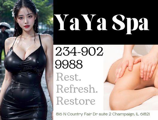 We are a proud Asian Spa located in Champaign, IL!