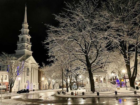 Downtown Keene NH, the town square