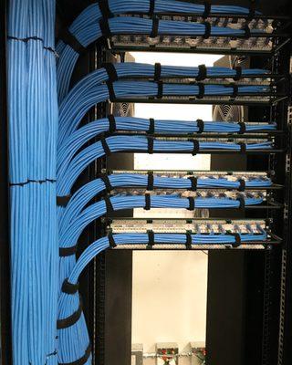 Headquarters Audio/Voice/Data cabling