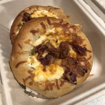 Bacon & hatch chili kolaches - SO good!