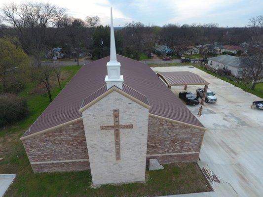 Standing Seam Metal w/ Steeple in Dallas