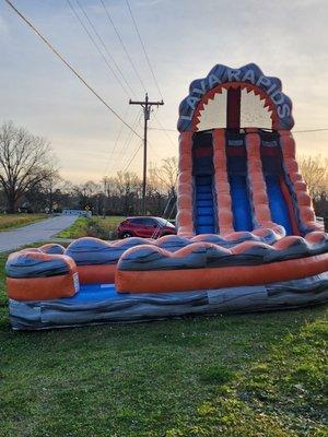 Lava Rapids 22ft tall water slide