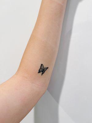 Butterfly tattoo (1 week after)