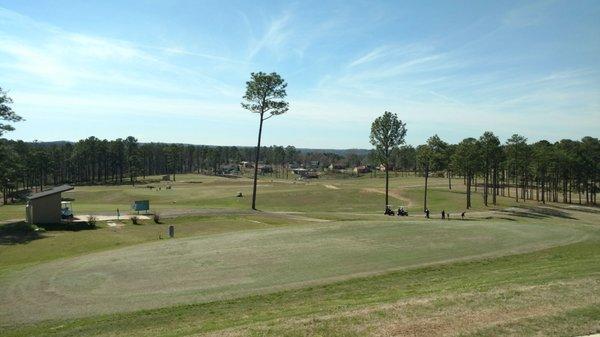 Wide open space on drives, caution on windy days, and the slopes are everywhere!