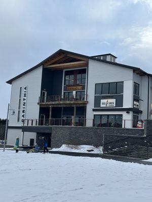 Iron loft is located at the Carinthia mountain Lodge..