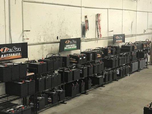 Deka batteries, all made in America