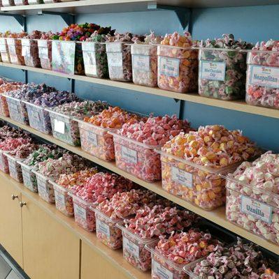 Wonderful wall of Taffy.