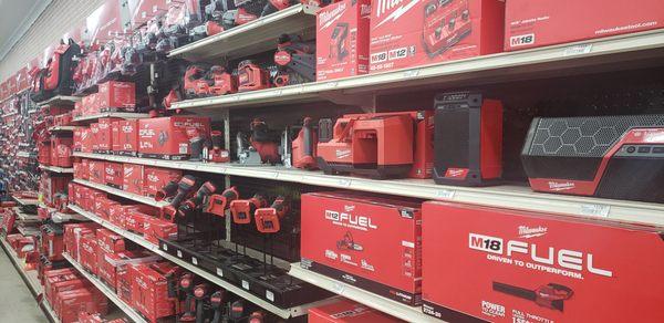 60-feet of Milwaukee Tools & Accessories!