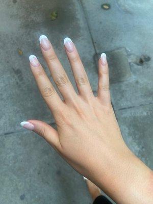 Gel French tips