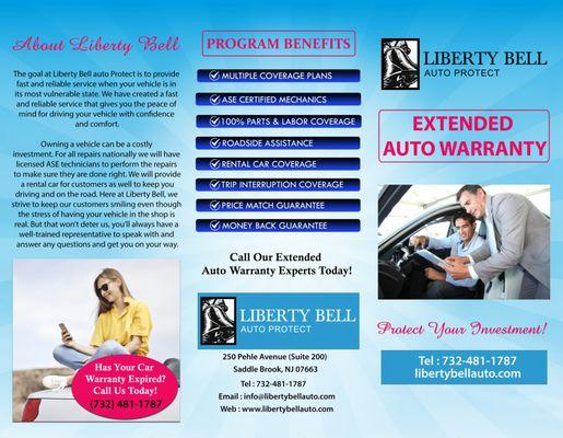 Extended Auto Warranty Plan Details