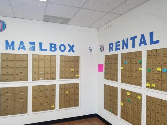 Mailbox rental available. Ask us how to get a discount!