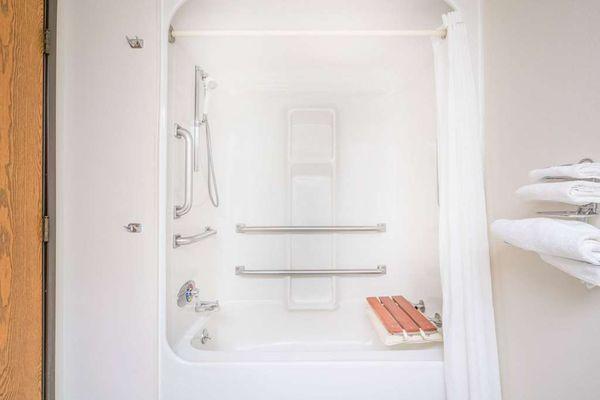 Guest room bath (accessible)