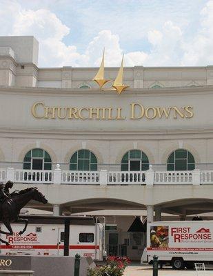 Churchill Downs Flood