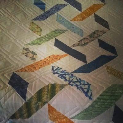 Edge-to-edge quilting