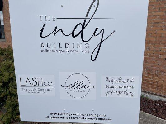 Businesses in the Indy building