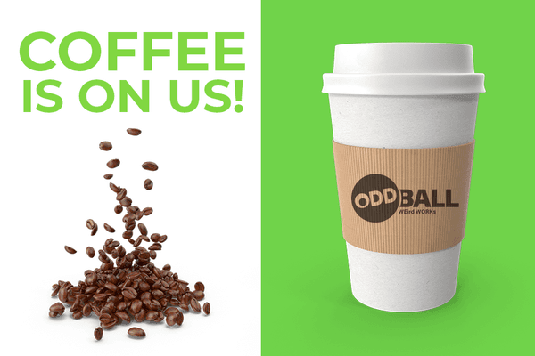 Want to meet up? Coffee is on us!