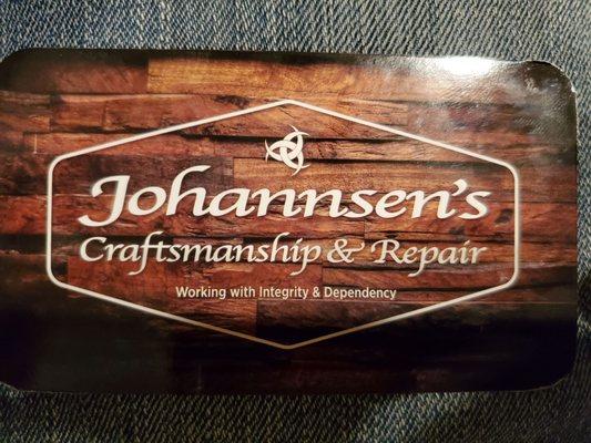 Johannsen's Craftsmanship and Repair