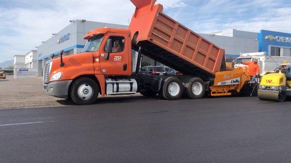 Road Tech Paving in Phoenix is relied upon by many of Arizona's leading commercial businesses for parking lots, driveways, blacktops & more.