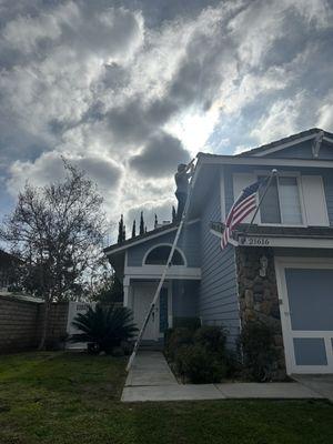 Quick roof repair