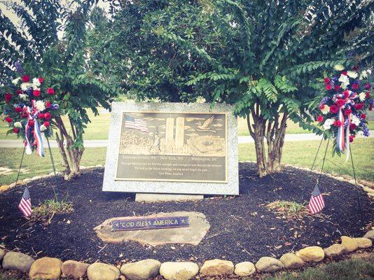 9-11 Memorial at Grandview Cemetery