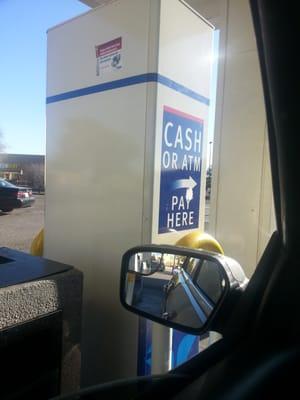 Cash or ATM at every pump station since they don't take cards.