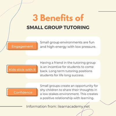 Benefits of small group tutoring