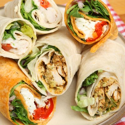 Googie's sandwiches, wraps, and salads are available for grab-and-go!