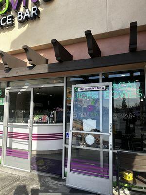 Concealed Door Closer replacement for Movita Juice Bar storefront