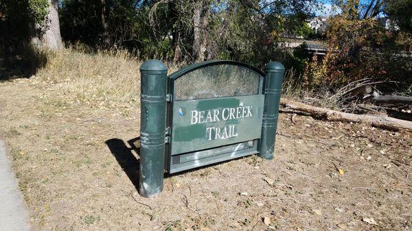 Trail sign