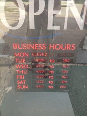 Business Hours