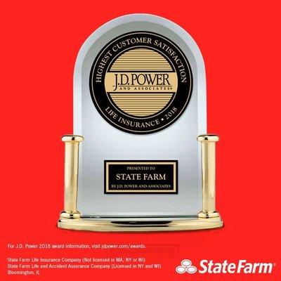 A big thank you to our customers! "Highest Customer Satisfaction among Life Insurance Providers, five years in a row." JD Power.