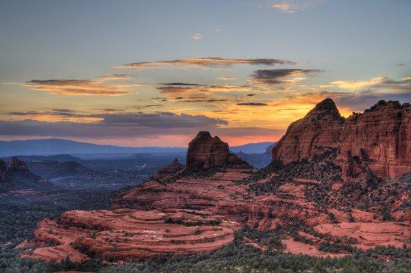 A beautiful Sedona Sunset