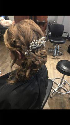 Wedding hair!