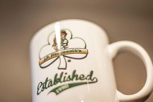 Full color 11oz coffee mug for our friends over at JP Fitzgerald's.