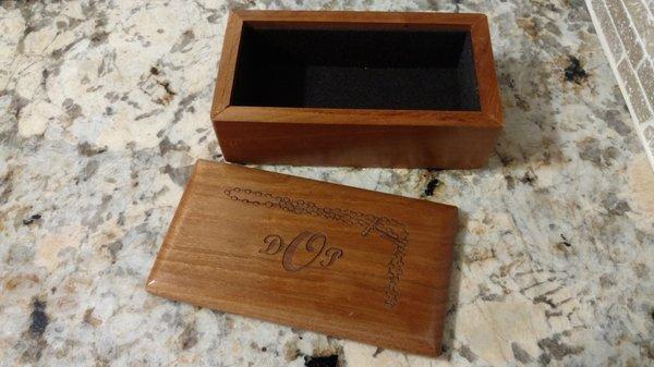 Walnut Keepsake Box