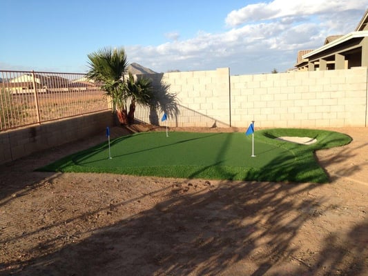 Putting Green Installation