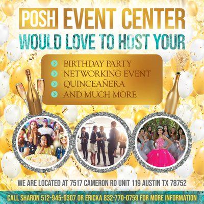 Posh Event Centers