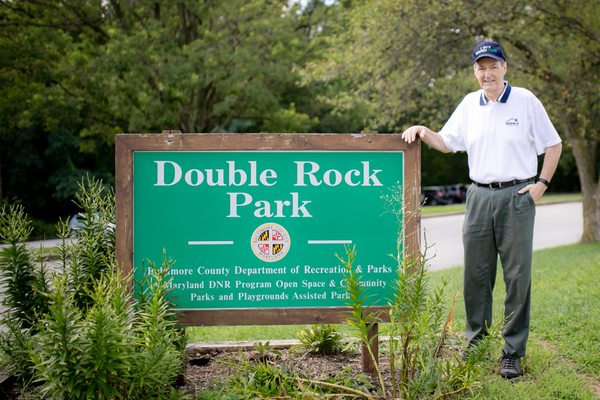 Double Rock Park in Parkville, Maryland.