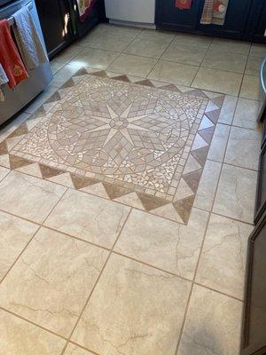 Kitchen floor