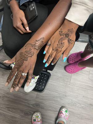 Henna Designs.