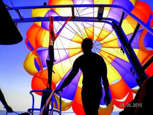 Popping chutes with Corolla Parasail!